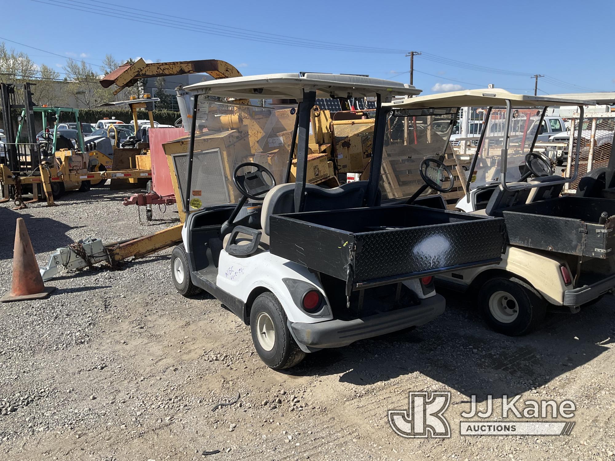 (Jurupa Valley, CA) 2011 Yamaha Golf Cart Not Running, True Hours Unknown