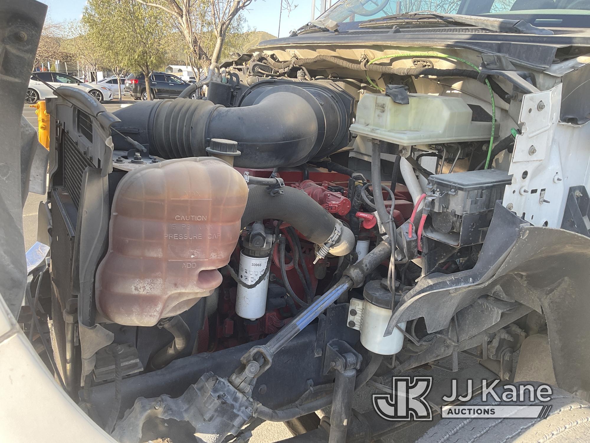 (Jurupa Valley, CA) 2010 Ford F650 Crew Cab Van Body Truck Must Be Registered Out Of State Due To CA