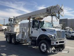 (Jurupa Valley, CA) Altec D3060-TR, Digger Derrick rear mounted on 2013 International 7400 WORKStar