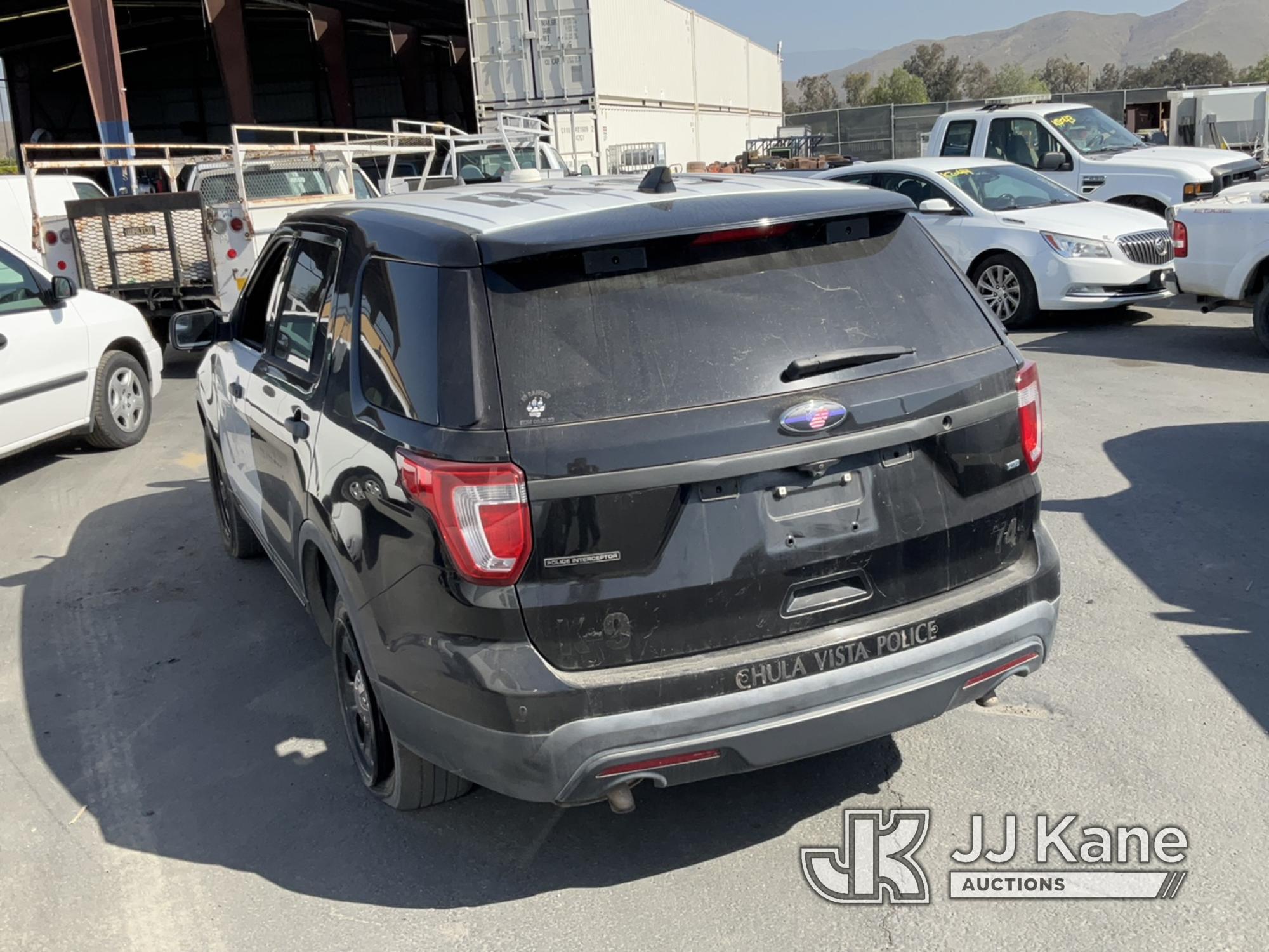 (Jurupa Valley, CA) 2016 Ford Explorer 4x4 4-Door Sport Utility Vehicle Runs & Moves, Check Engine l