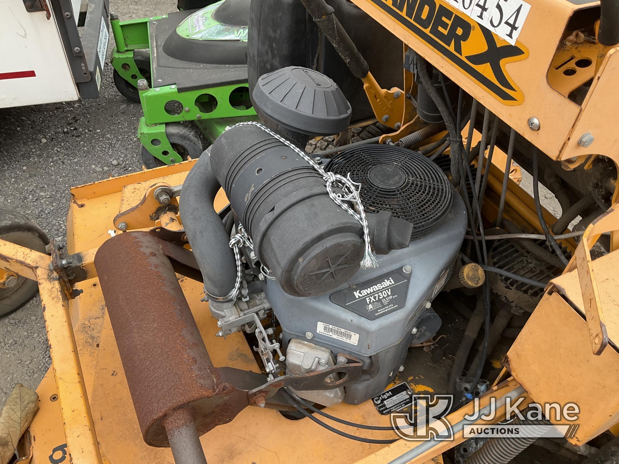 (Jurupa Valley, CA) Wright STANDER X Lawn Mower Not Running, Has Flat Tire