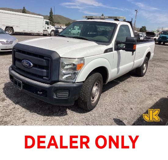 (Jurupa Valley, CA) 2012 Ford F250 Pickup Truck Not Running, Condition Unknown