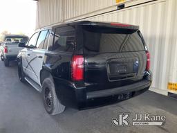 (Jurupa Valley, CA) 2015 Chevrolet Tahoe Police Package Sport Utility Vehicle Runs & Moves, Interior