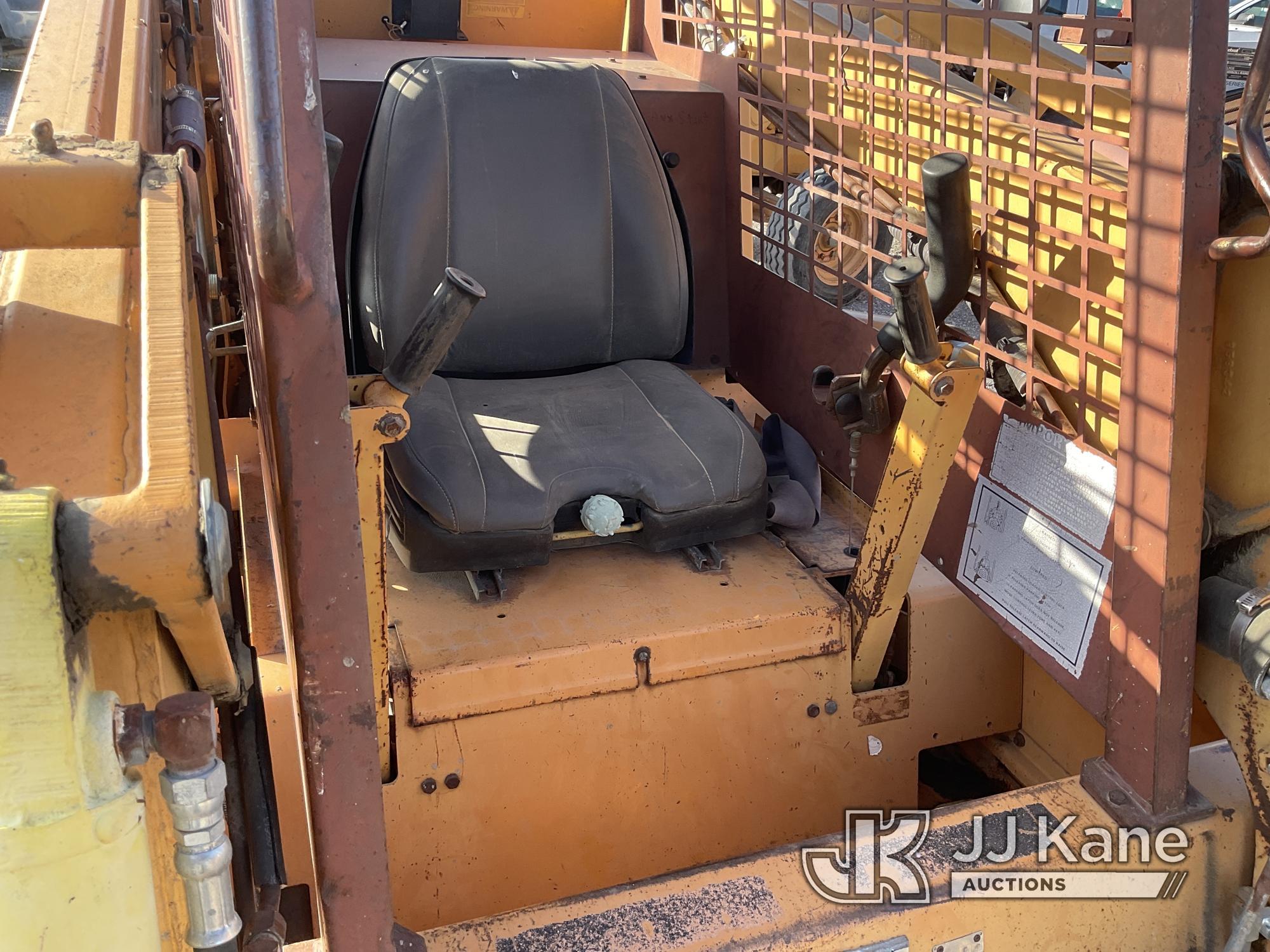 (Jurupa Valley, CA) 1988 Case 1845C Rubber Tired Skid Steer Loader Not Running, Engine Turns Over, B