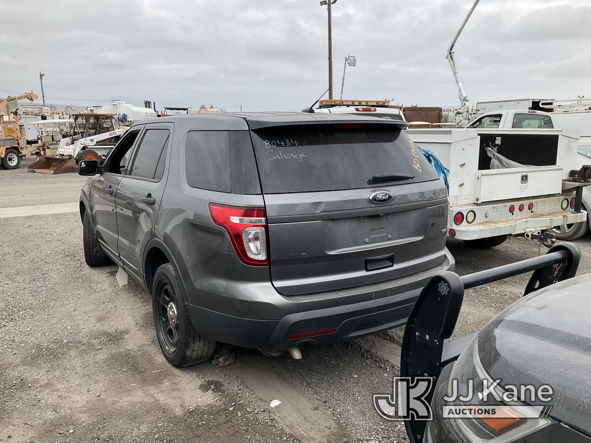 (Jurupa Valley, CA) 2014 Ford Explorer AWD Police Interceptor 4-Door Sport Utility Vehicle Not Runni