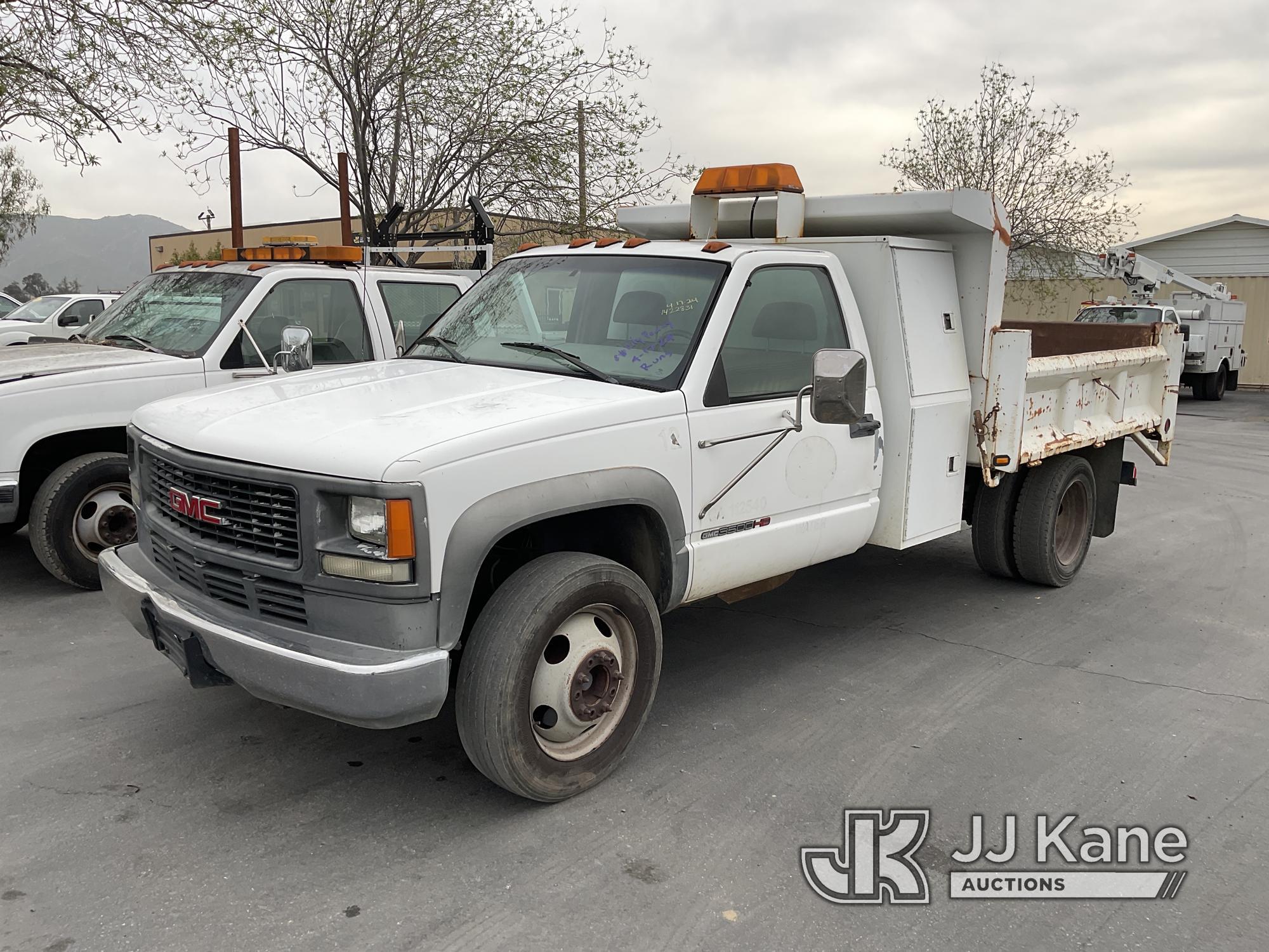 (Jurupa Valley, CA) 2000 GMC Sierra 3500 Cab & Chassis Runs & Moves