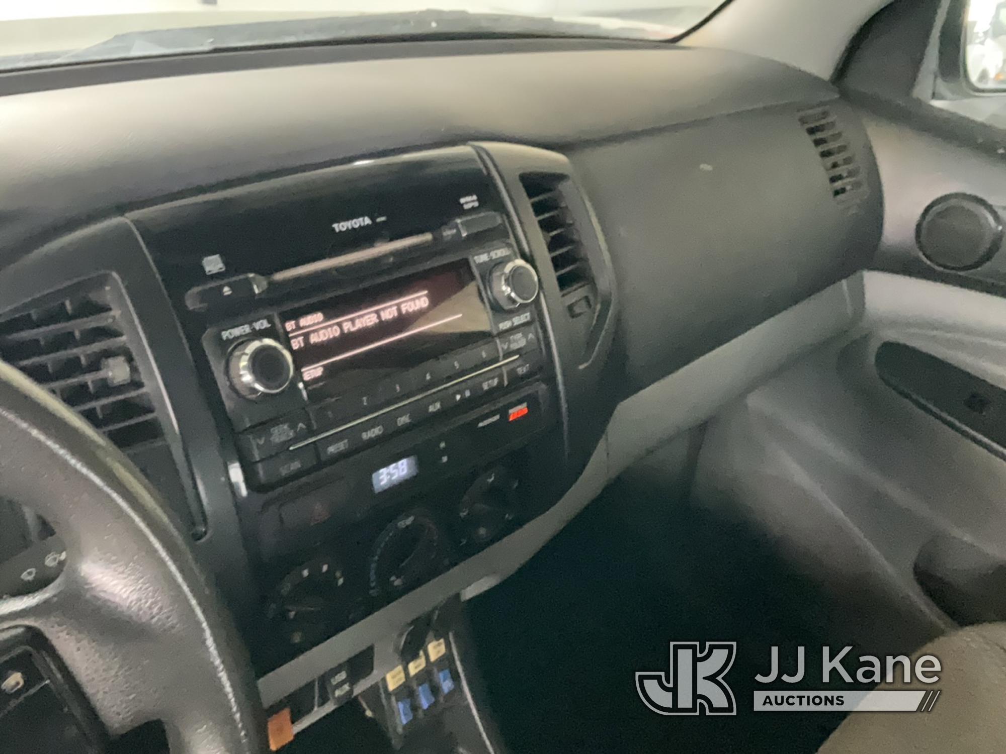 (Jurupa Valley, CA) 2012 Toyota Tacoma Crew-Cab Pickup Truck Runs & Moves, Check Engine Light On, In