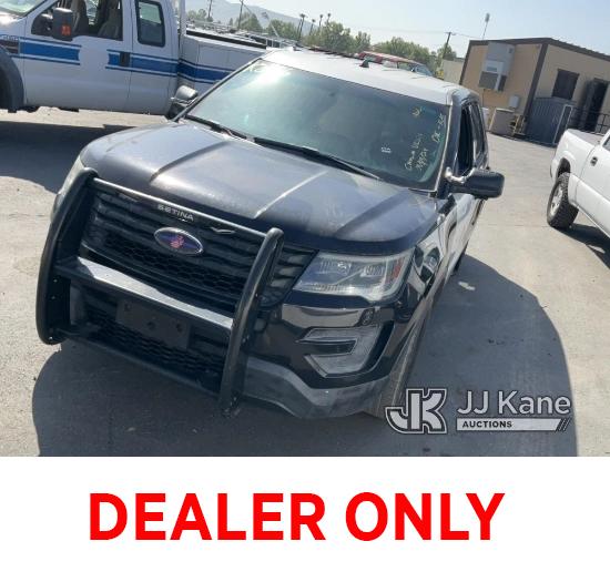 (Jurupa Valley, CA) 2016 Ford Explorer 4x4 4-Door Sport Utility Vehicle Runs & Moves, Check Engine l