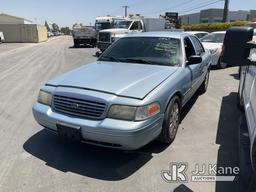 (Jurupa Valley, CA) 2008 Ford Crown Victoria Police Interceptor 4-Door Sedan Runs & Moves