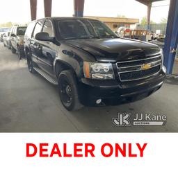 (Jurupa Valley, CA) 2014 Chevrolet Tahoe Police Package Sport Utility Vehicle Runs & Moves, leaking