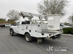 (Jurupa Valley, CA) Altec AT235, , 2016 RAM 4500 Utility Truck Runs & Moves, Upper Operates