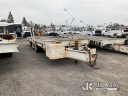 (Jurupa Valley, CA) 2001 ZIEMAN T/A Tagalong Flatbed Trailer Trailer Length: 24ft 5in, Trailer Width