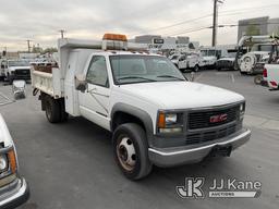 (Jurupa Valley, CA) 2000 GMC Sierra 3500 Cab & Chassis Runs & Moves