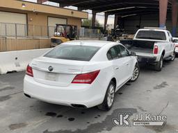 (Jurupa Valley, CA) 2016 Buick LaCrosse 4-Door Sedan Runs & Moves, Not Clearing Drive Cycle