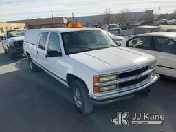 (Jurupa Valley, CA) 2000 Chevrolet 3500 Pickup Truck Runs & Moves, Check Engine Light On