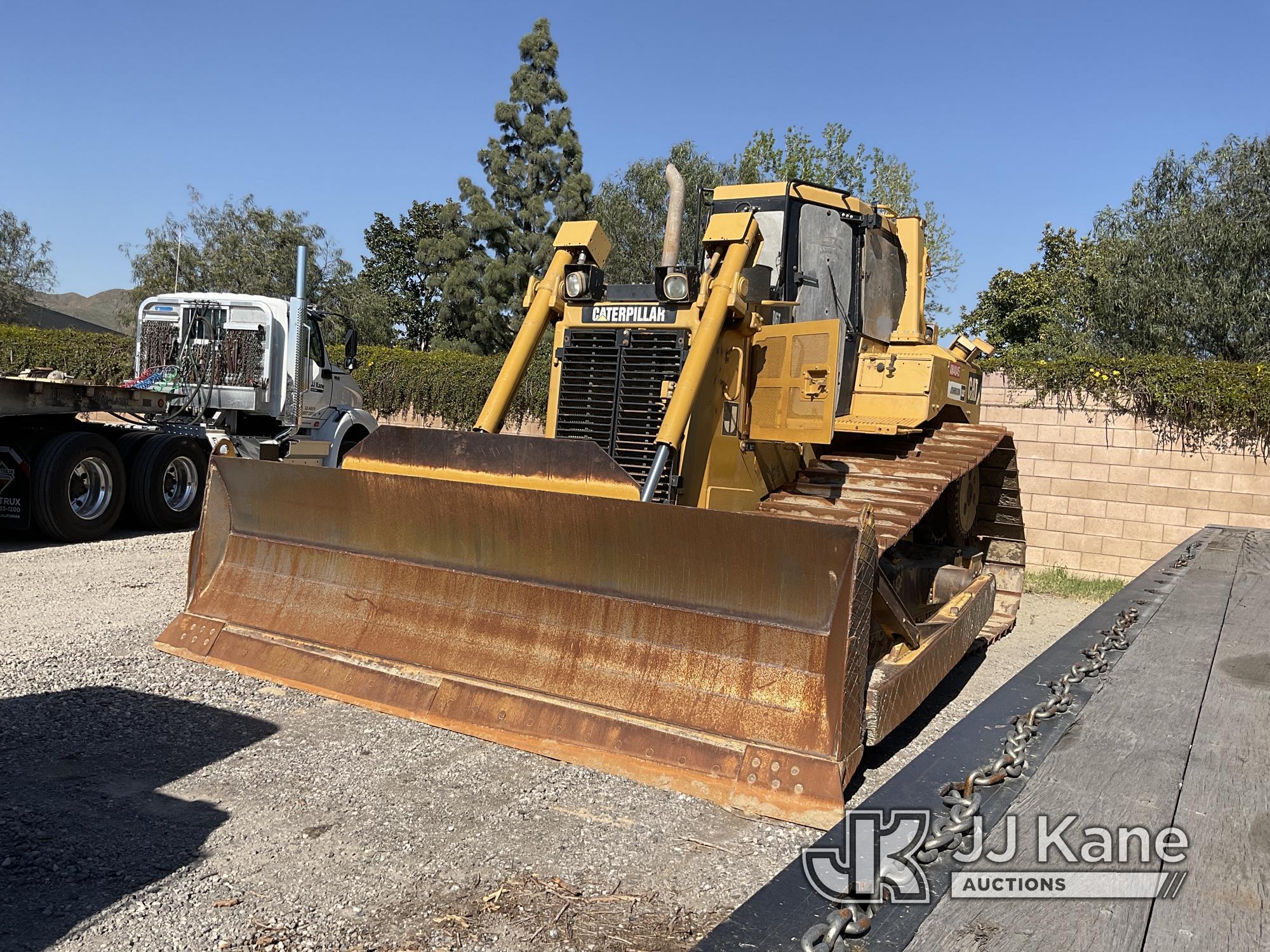 (Jurupa Valley, CA) 2008 Caterpillar D6T DOZER Engine Runs, Transmission Needs Repairs