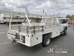 (Jurupa Valley, CA) 2018 DODGE RAM 5500 Service Truck, 1 TON 4X2 REG CAB W/SERV BODY Runs & Moves