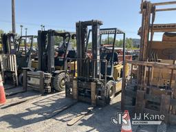 (Jurupa Valley, CA) Yale GP060 Solid Tired Forklift Runs & Operates