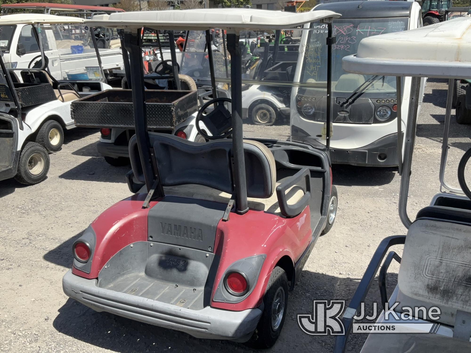 (Jurupa Valley, CA) 2011 Yamaha Golf Cart Not Running , No Key , Missing Parts , Bad Tires