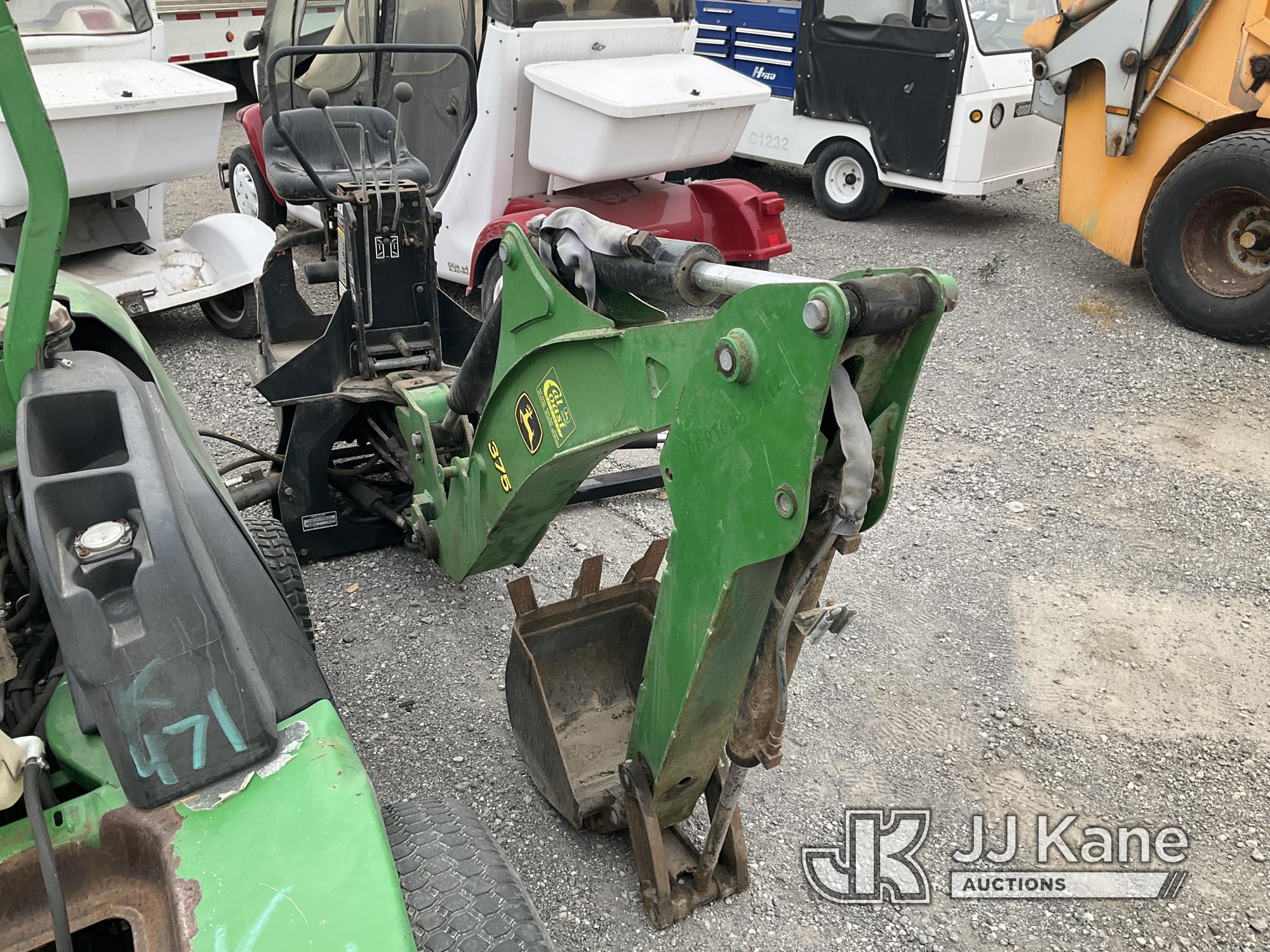 (Jurupa Valley, CA) John Deer Back Hoe Hydraulic Backhoe Attachment Operation Unknown