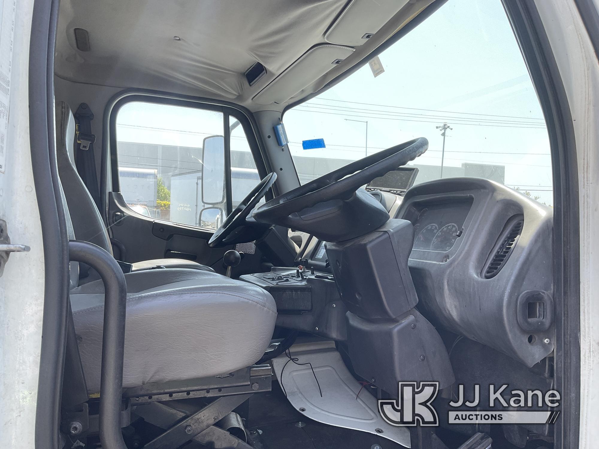 (Jurupa Valley, CA) 2011 Freightliner M2 106 Street Sweeper Runs & Moves, Engine Runs Rough With Whi