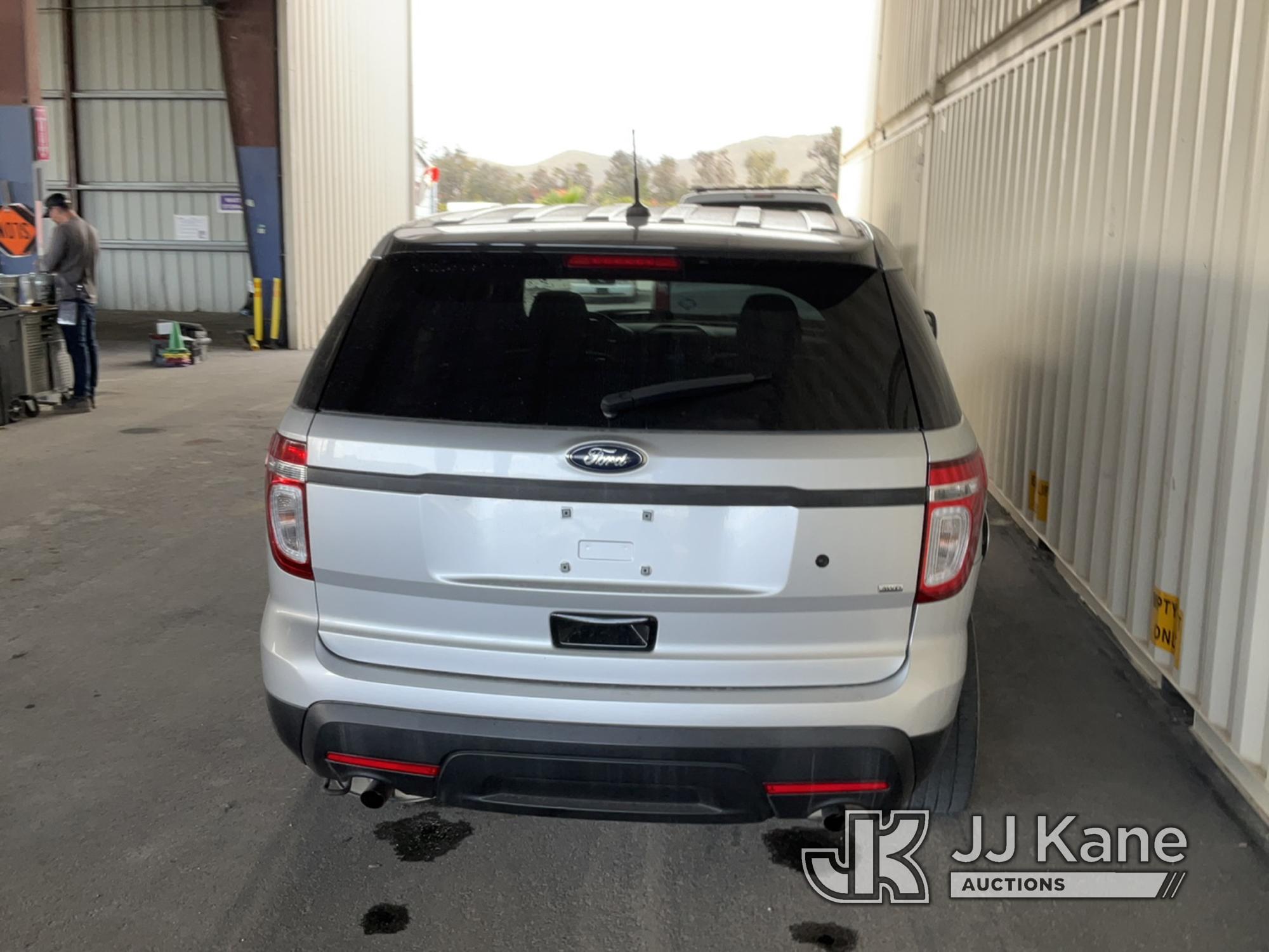 (Jurupa Valley, CA) 2013 Ford Explorer AWD Police Interceptor Sport Utility Vehicle Runs But Does No