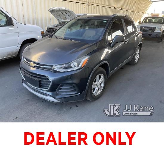 (Jurupa Valley, CA) 2017 Chevrolet TRAX 4-Door Sport Utility Vehicle Runs & Moves, Overheats, Interi