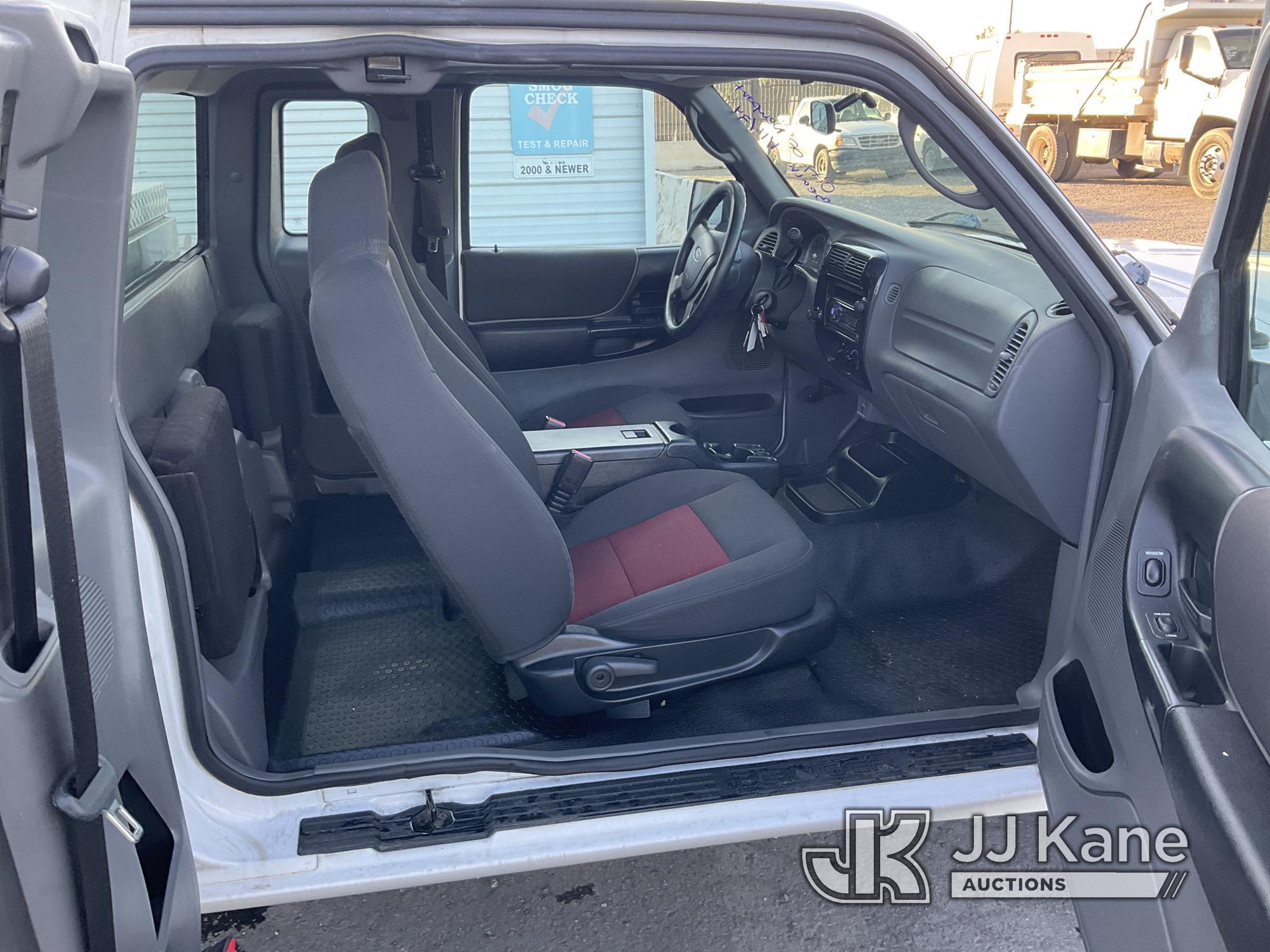 (Jurupa Valley, CA) 2006 Ford Ranger Extended-Cab Pickup Truck Needs Transmission Linkage Repair, Ha