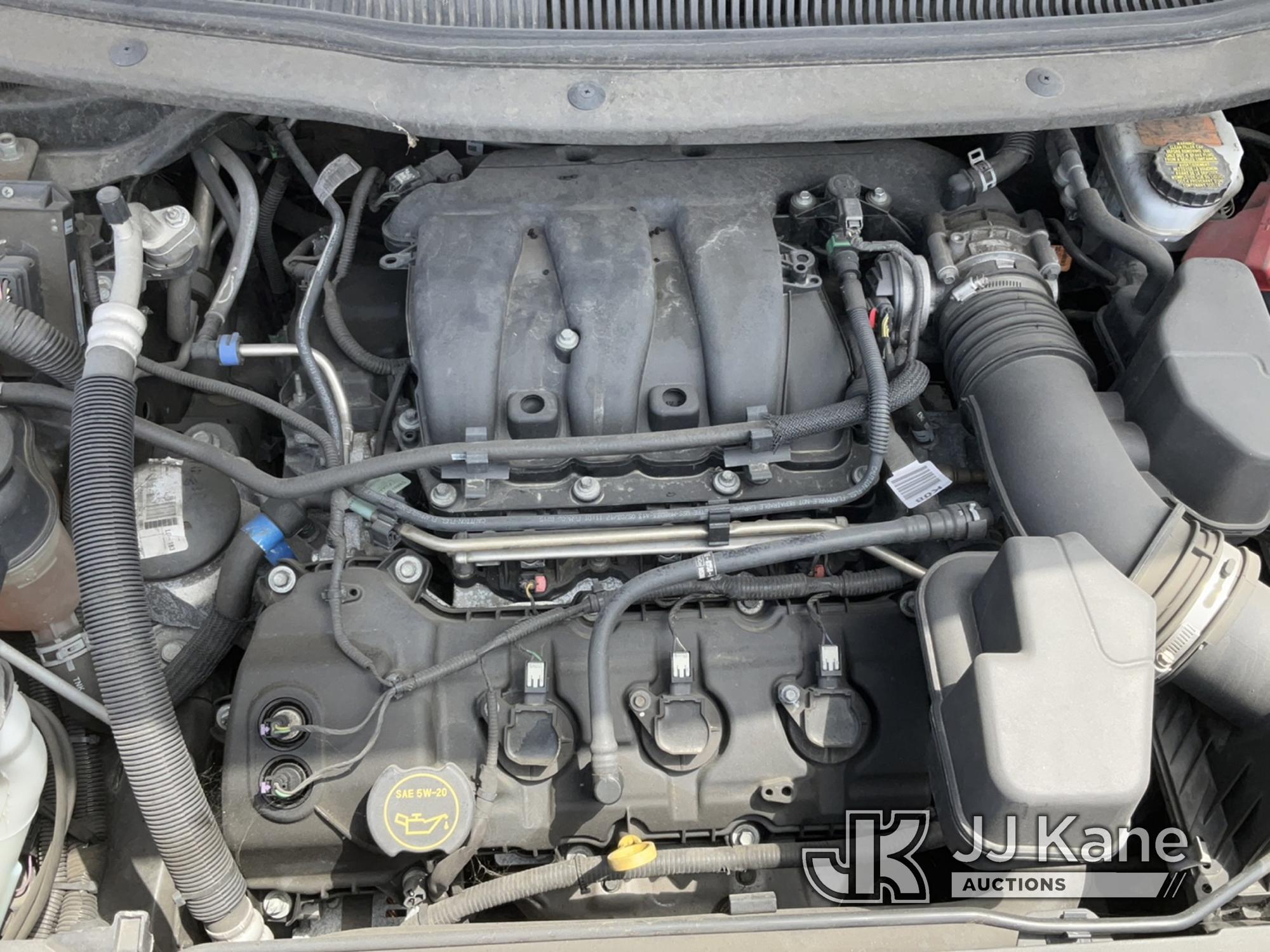 (Jurupa Valley, CA) 2017 Ford Explorer 4-Door Sport Utility Vehicle Not Running , No Key, Stripped O