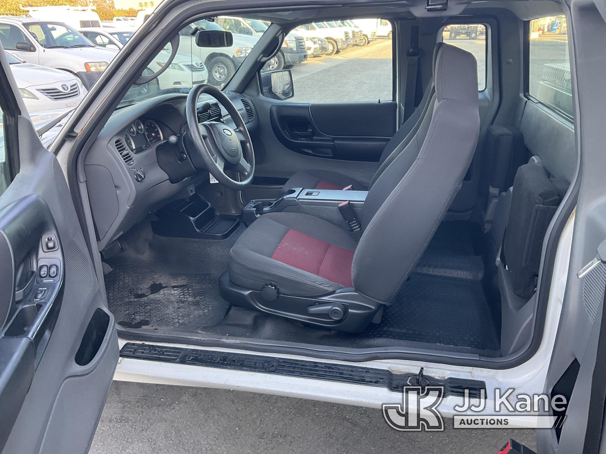 (Jurupa Valley, CA) 2006 Ford Ranger Extended-Cab Pickup Truck Needs Transmission Linkage Repair, Ha