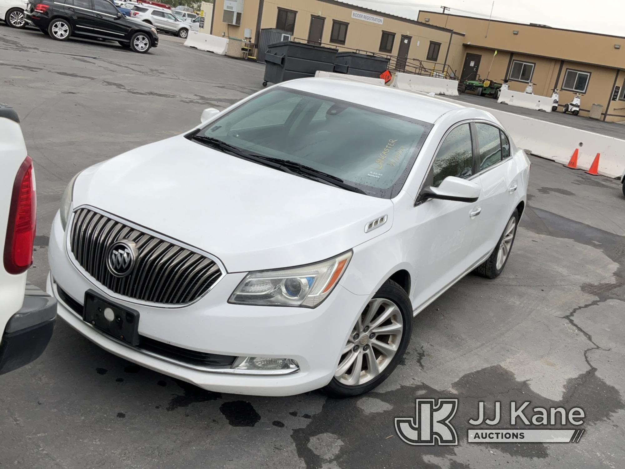 (Jurupa Valley, CA) 2016 Buick LaCrosse 4-Door Sedan Runs & Moves, Not Clearing Drive Cycle