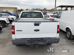 (Jurupa Valley, CA) 2008 Ford F-150 Regular Can Pickup 2-DR Runs & Moves, Paint Damage, Body Damage