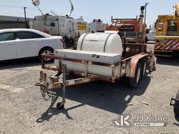 (Jurupa Valley, CA) 1994 Carson SU10 Pressure Washer Water Tank Trailer Not Running, Trailer Length: