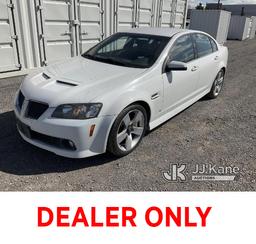 (Jurupa Valley, CA) 2009 Pontiac G8 4-Door Sedan Runs & Moves