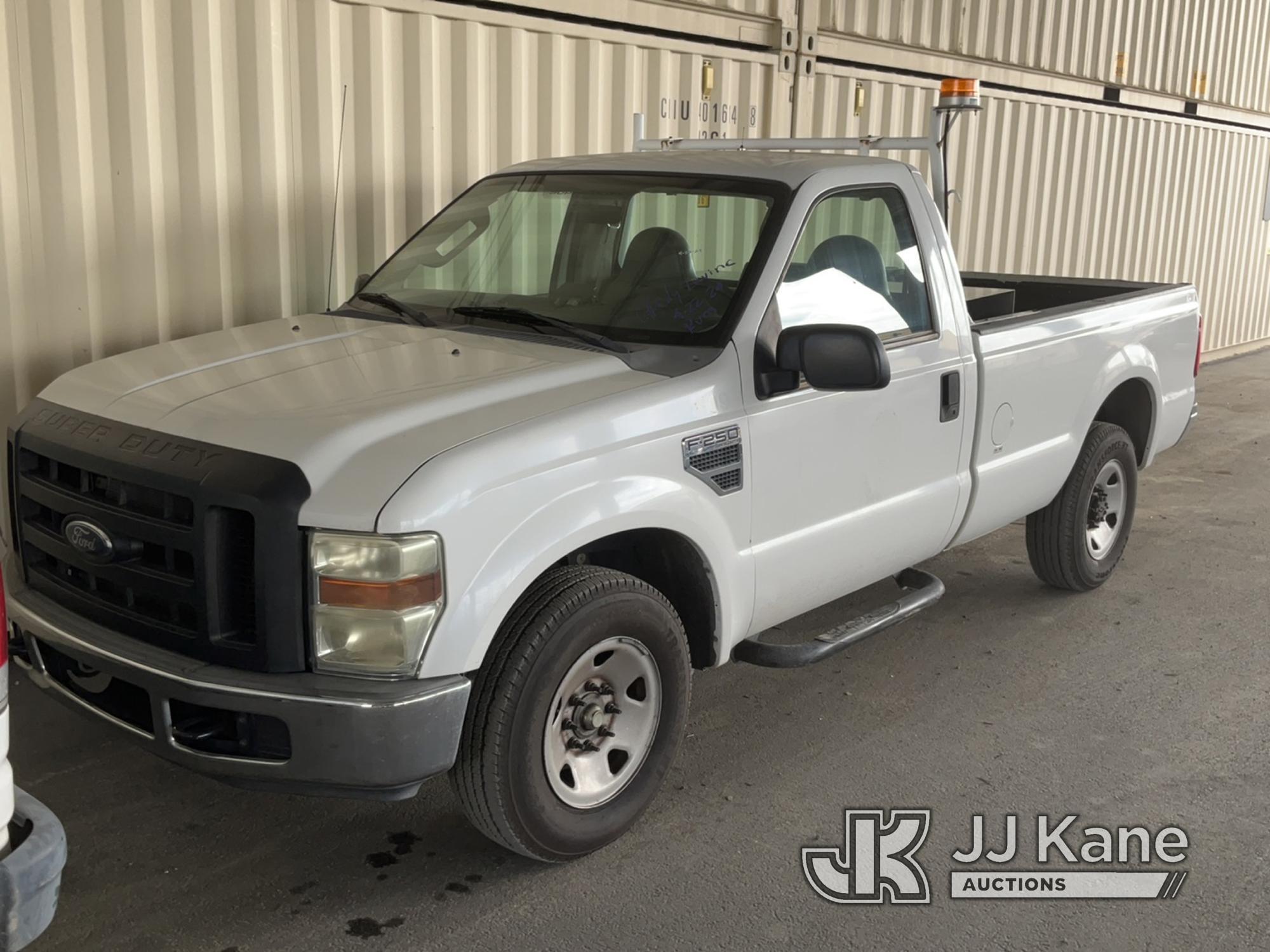 (Jurupa Valley, CA) 2008 Ford F-250 SD Regular Cab Pickup 2-DR Runs & Moves,CNG Tanks Expires in 202