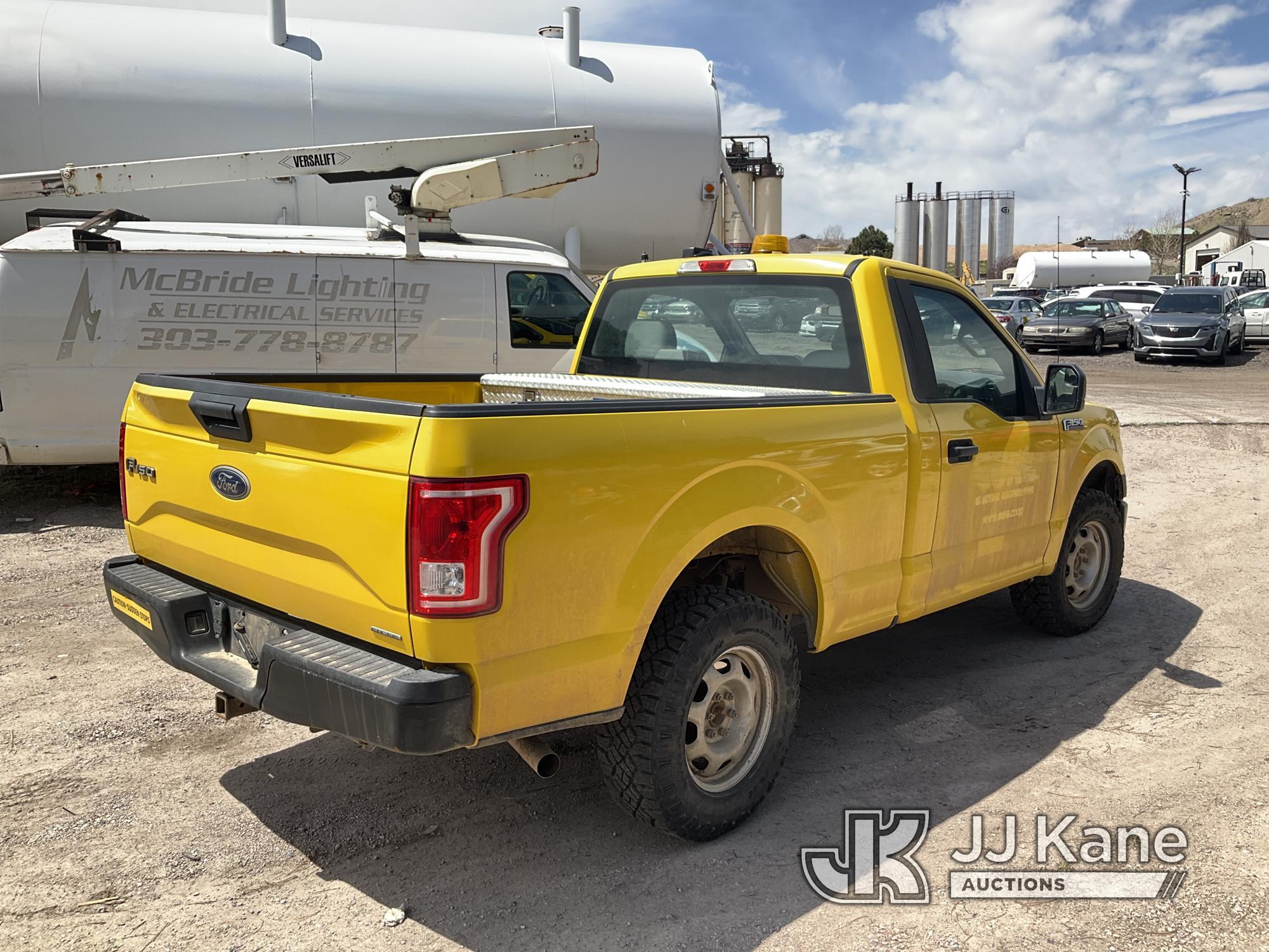 (Castle Rock, CO) 2015 Ford F150 4x4 Pickup Truck Runs & Moves