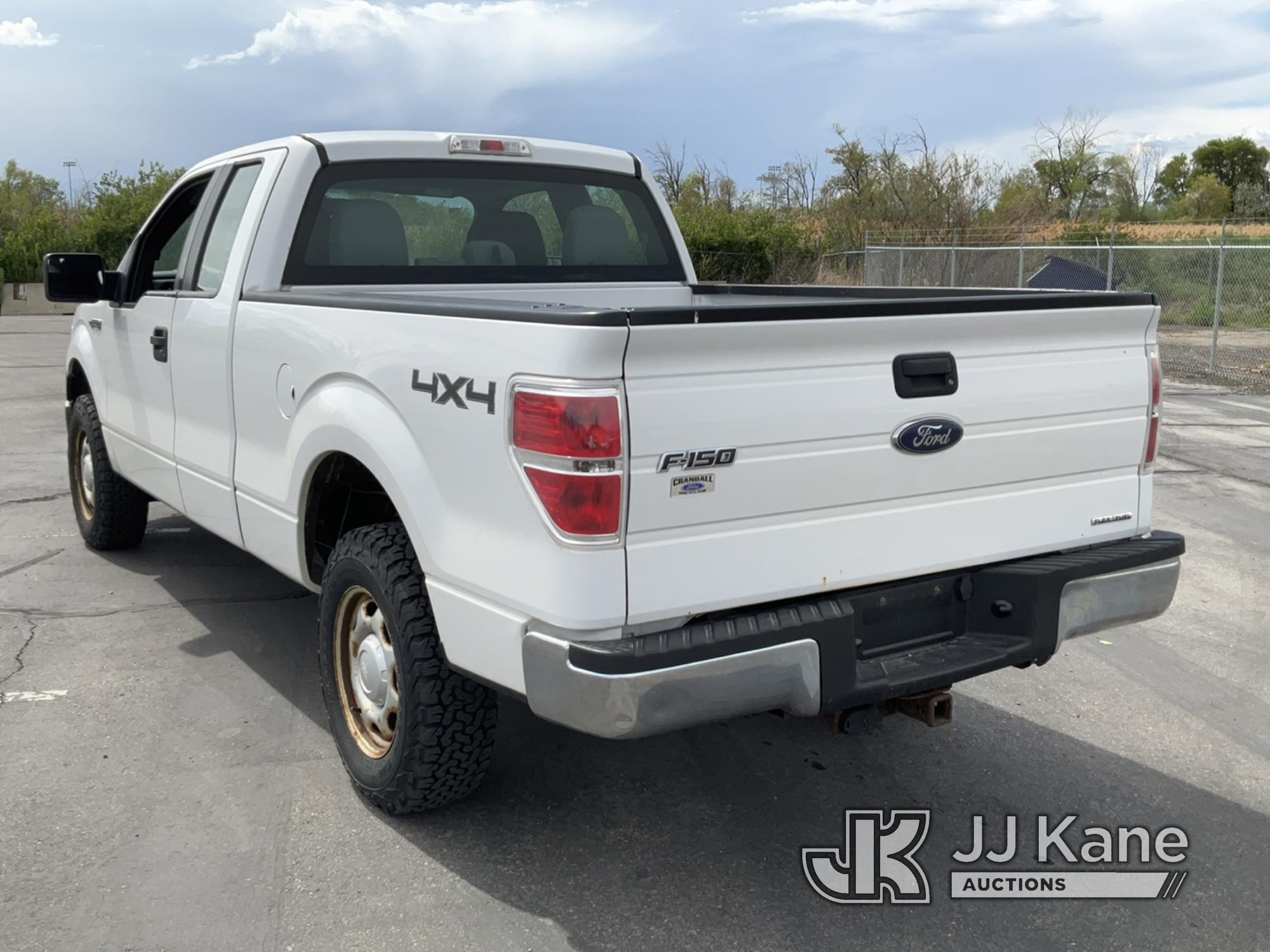 (Salt Lake City, UT) 2013 Ford F150 4x4 Extended-Cab Pickup Truck Runs & Moves