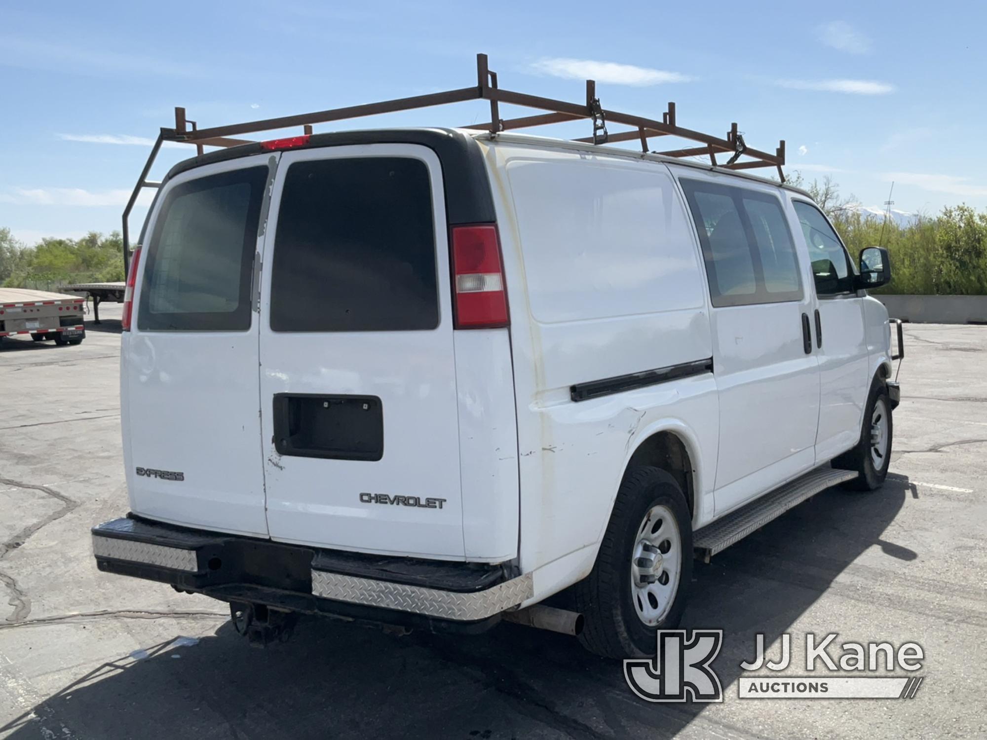 (Salt Lake City, UT) 2012 Chevrolet Express G1500 Cargo Van, REBUILT RESTORED TITLE Runs & Moves) (A