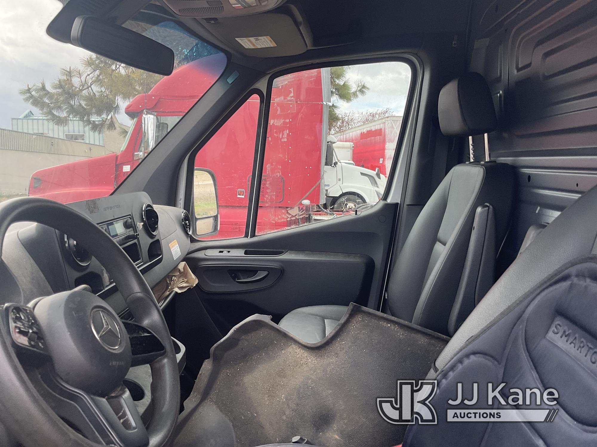 (Post Falls, ID) 2019 Mercedes-Benz Sprinter Van Cargo Van Not Running, Condition Unknown, Requires