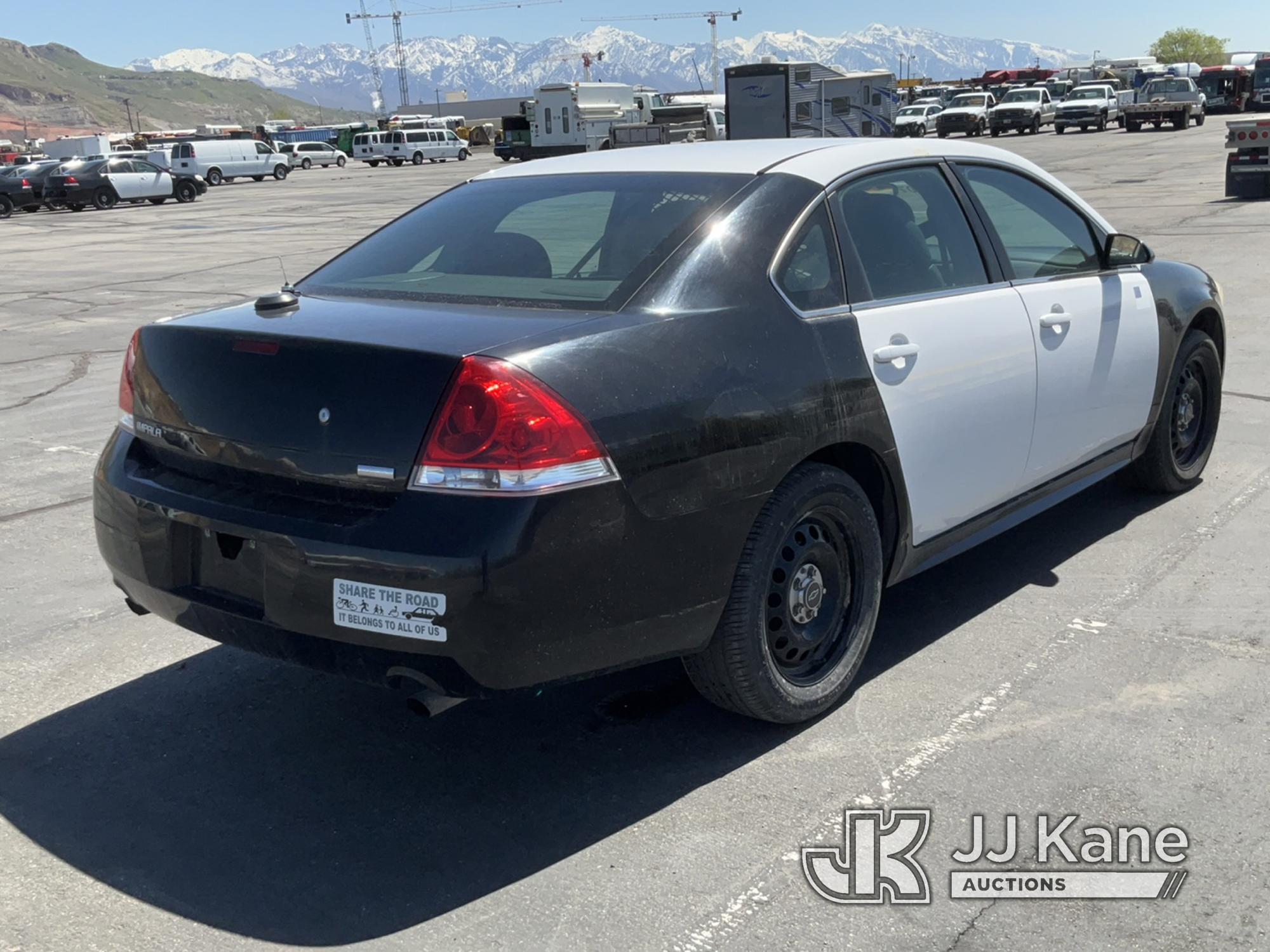 (Salt Lake City, UT) 2012 Chevrolet Impala 4-Door Sedan Runs & Moves) (Engine Light Blinking & Airba