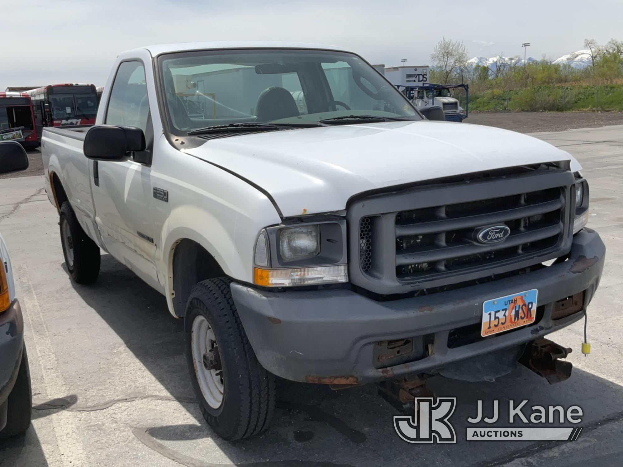 (Salt Lake City, UT) 2003 Ford F250 4x4 Pickup Truck Not Running, Condition Unknown