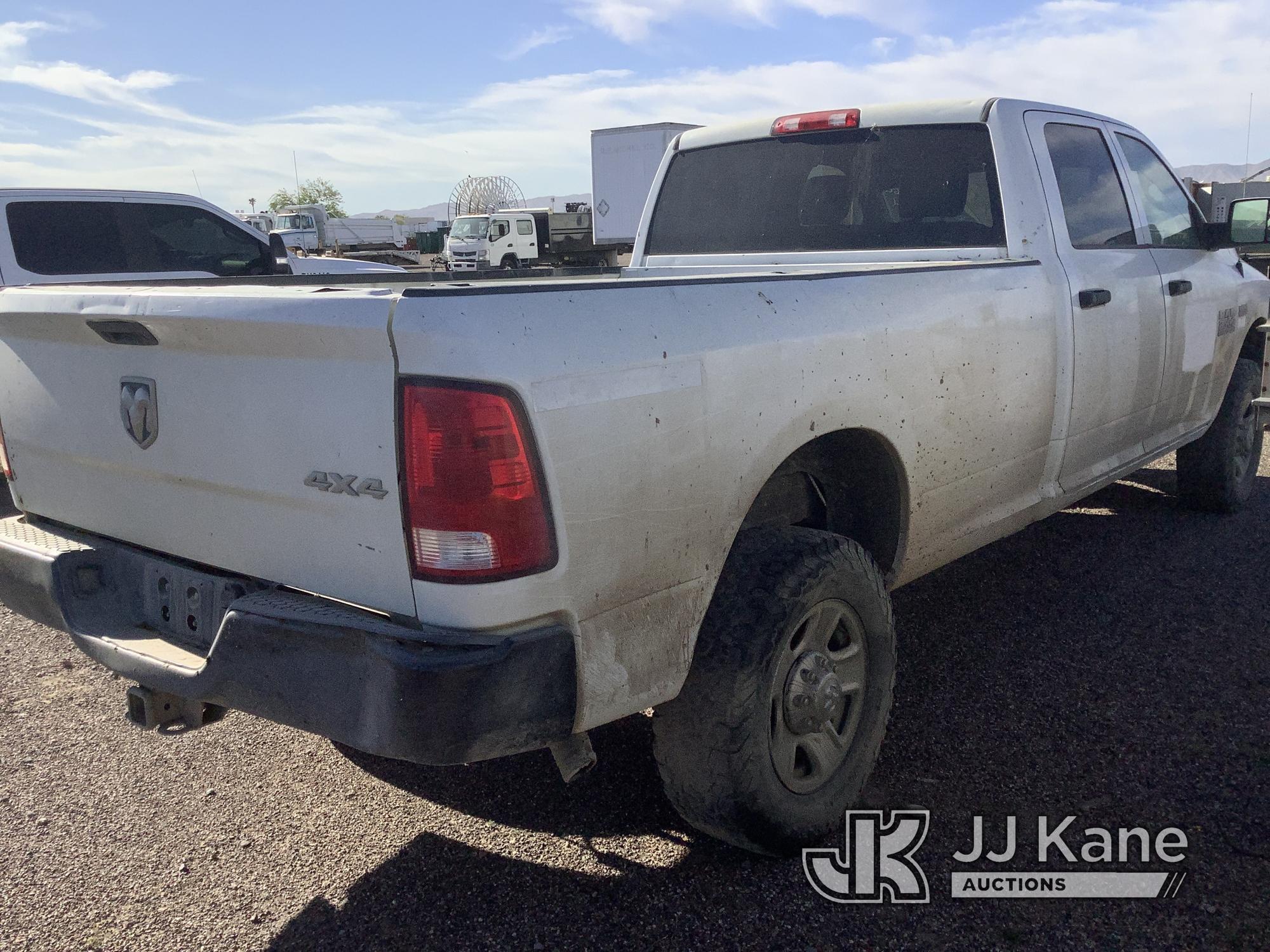 (Phoenix, AZ) 2018 RAM 2500 4x4 Crew-Cab Pickup Truck Not Running, Conditions Unknown, Cranks, Check