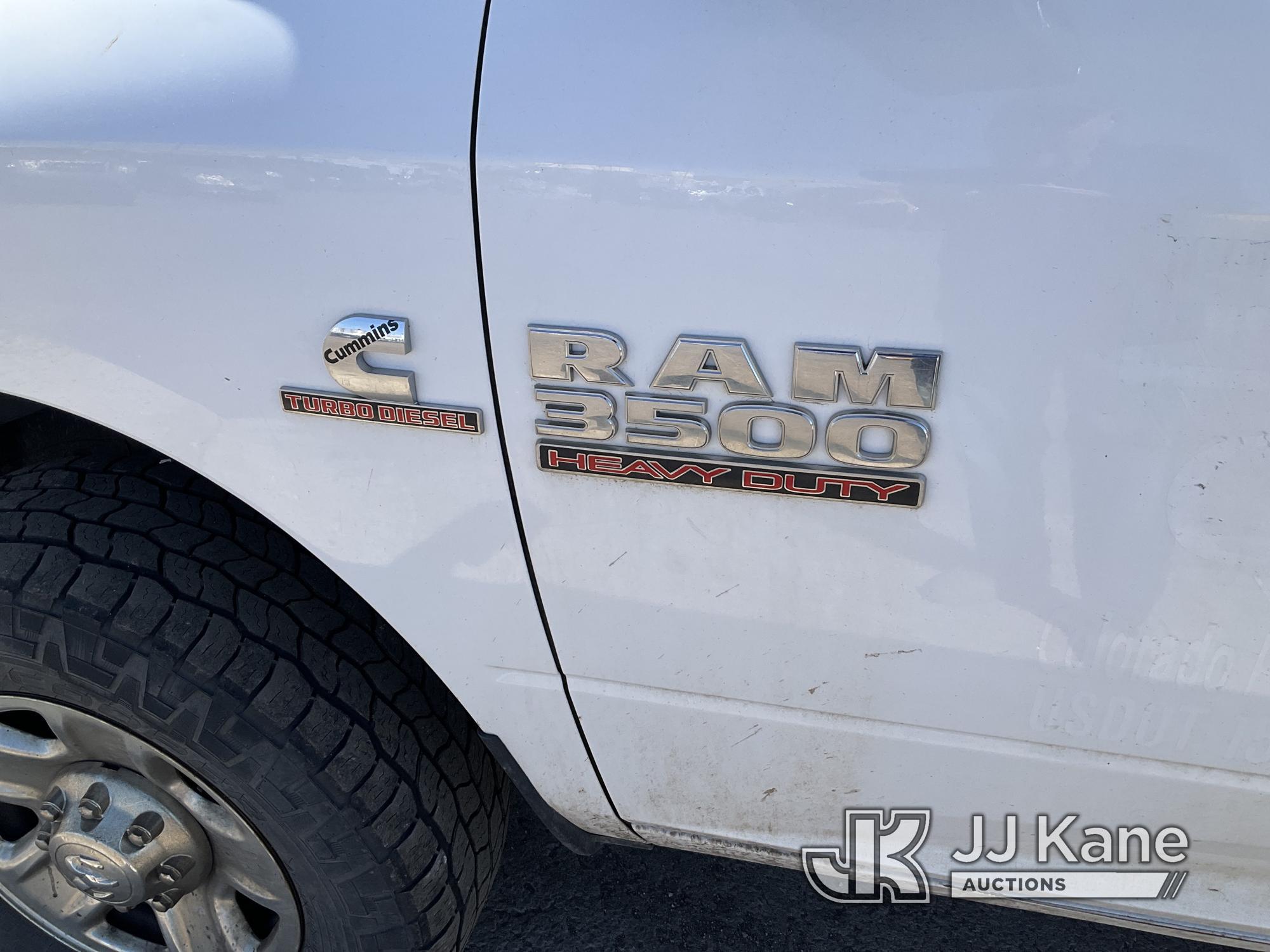 (Castle Rock, CO) 2017 RAM 3500 4x4 Crew-Cab Pickup Truck Runs & Moves)