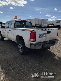 (Keenesburg, CO) 2011 GMC Sierra 2500HD 4x4 Crew-Cab Pickup Truck Runs & Moves) (Check Engine Light