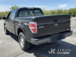 (Salt Lake City, UT) 2013 Ford F150 4x4 Crew-Cab Pickup Truck Runs & Moves