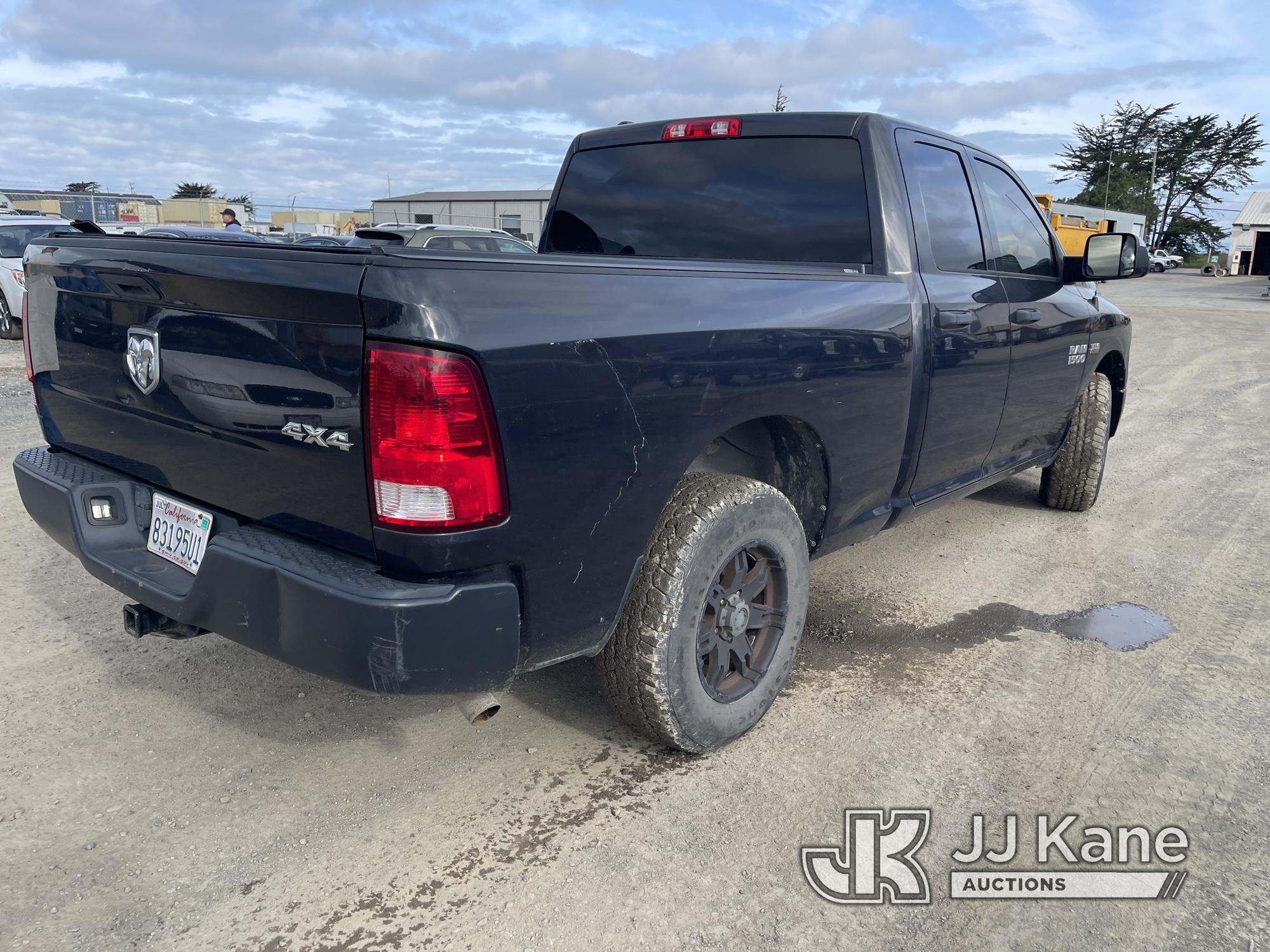 (Eureka, CA) 2015 RAM 1500 4x4 Extended-Cab Pickup Truck Runs & Moves) (Check Engine Light On