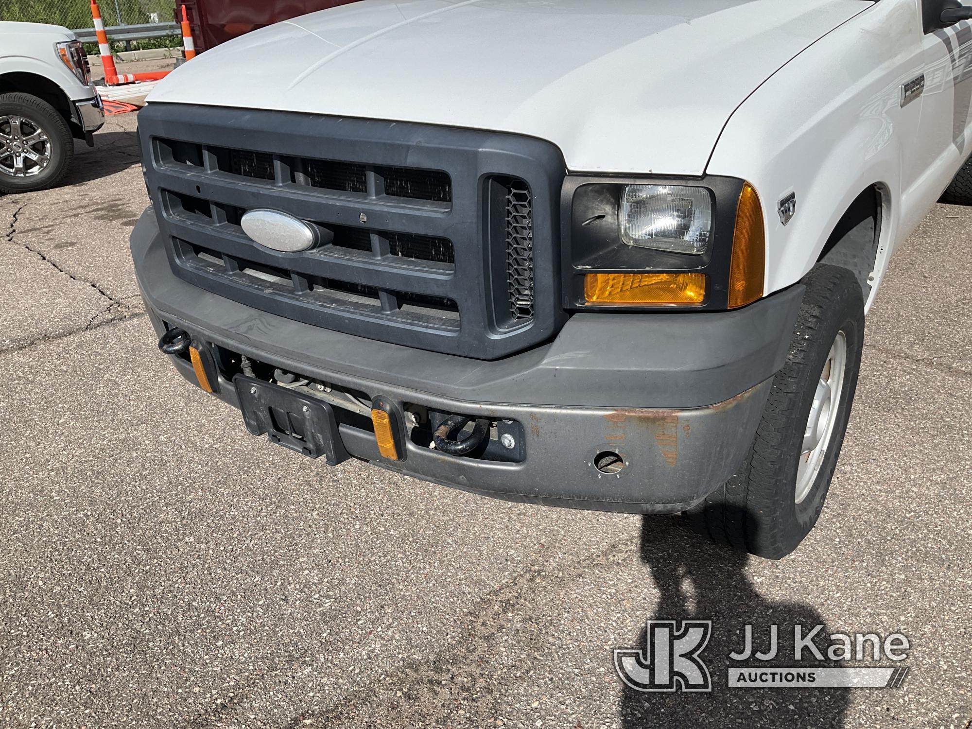 (Castle Rock, CO) 2007 Ford F250 4x4 Crew-Cab Pickup Truck Runs & Moves