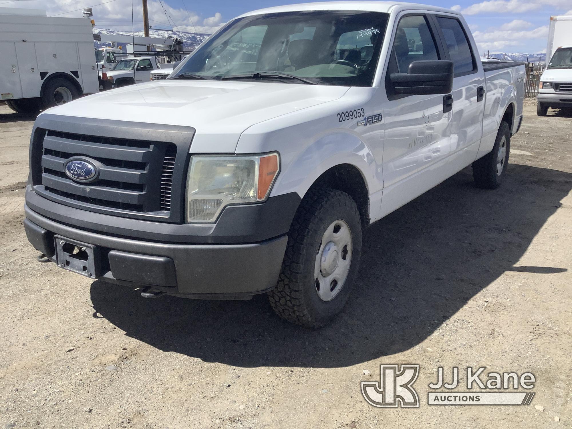 (Reno, NV) 2009 Ford F150 4x4 Crew-Cab Pickup Truck Runs & Moves