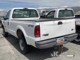 (Salt Lake City, UT) 2003 Ford F250 4x4 Pickup Truck Not Running, Condition Unknown