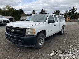 (Tacoma, WA) 2007 Chevrolet Silverado 1500 4x4 Extended-Cab Pickup Truck Runs & Moves